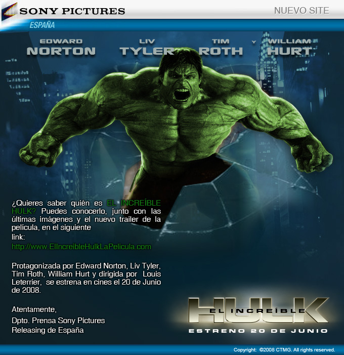 El Increible Hulk