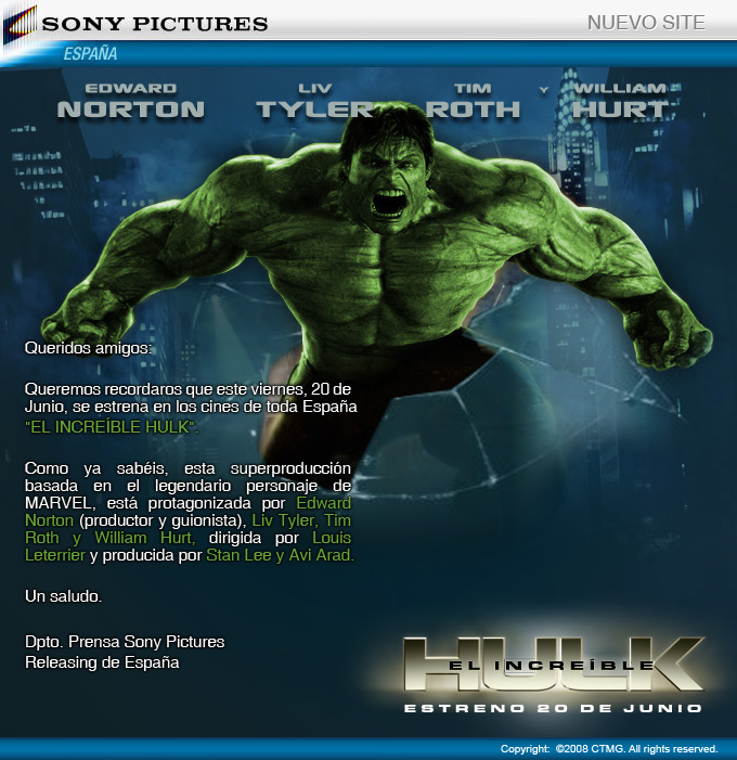 El Increible Hulk El Increible Hulk