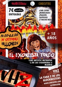 Cartel VHZ Edicion Satanica