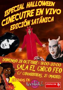 Poster Halloween CC en Vivo