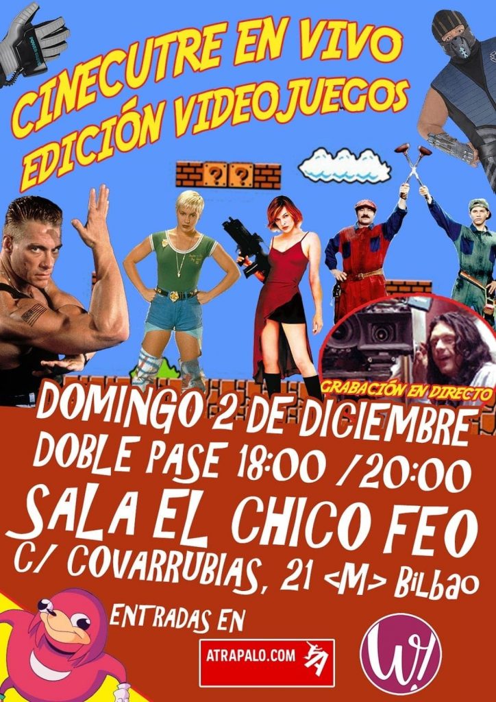 Cartel CC en Vivo Videojuegos