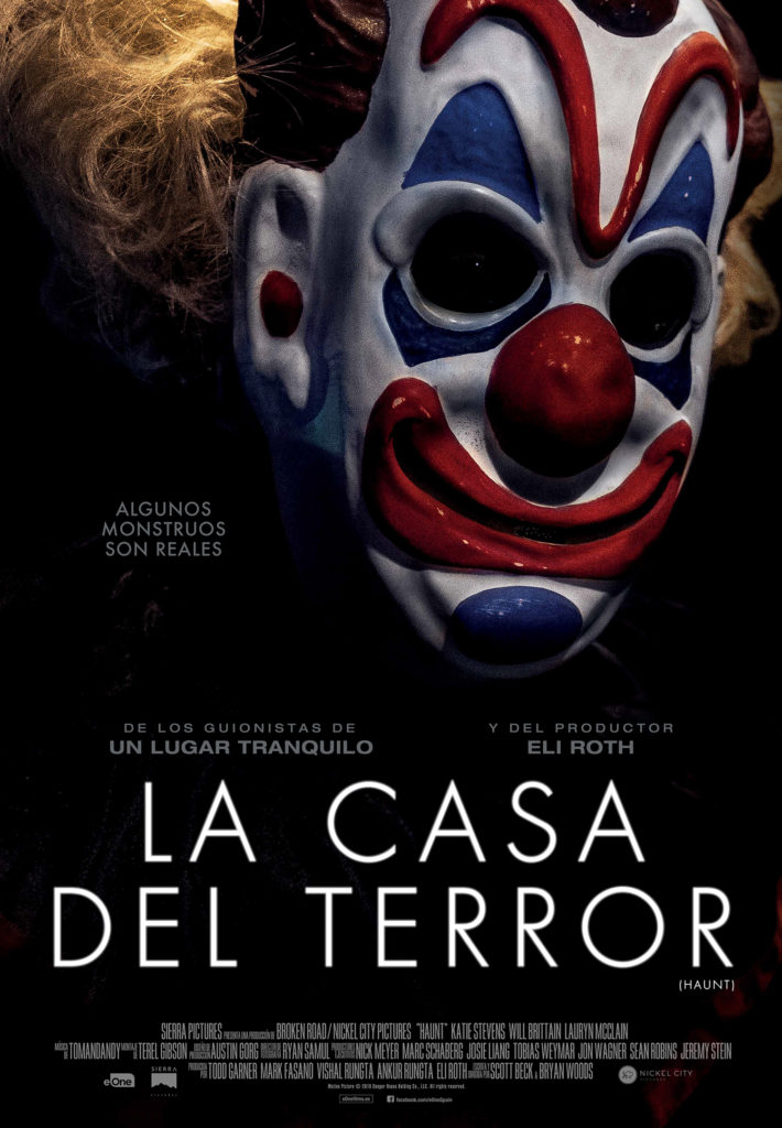 cartel la casa del terror